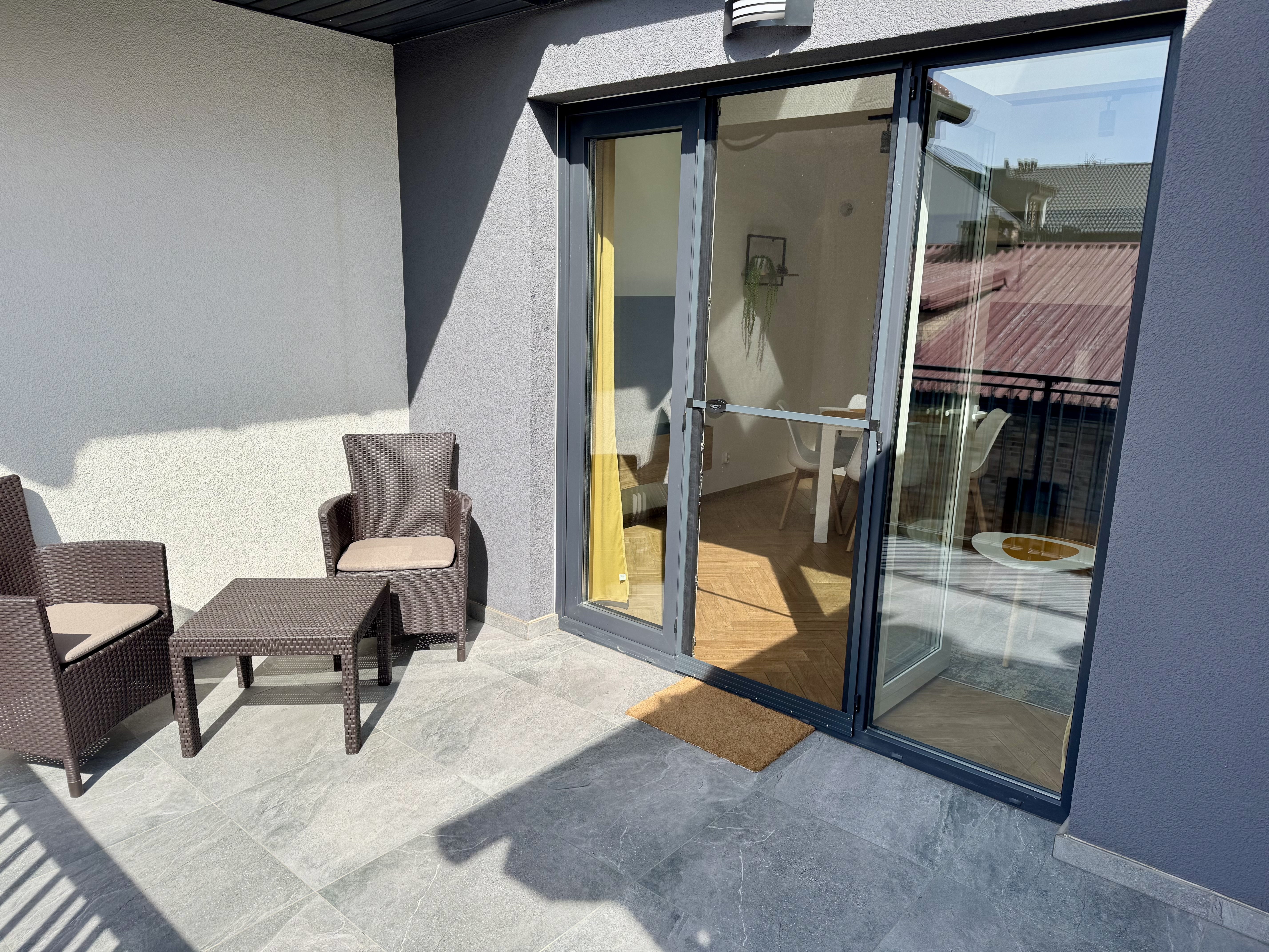 taras apartament morze